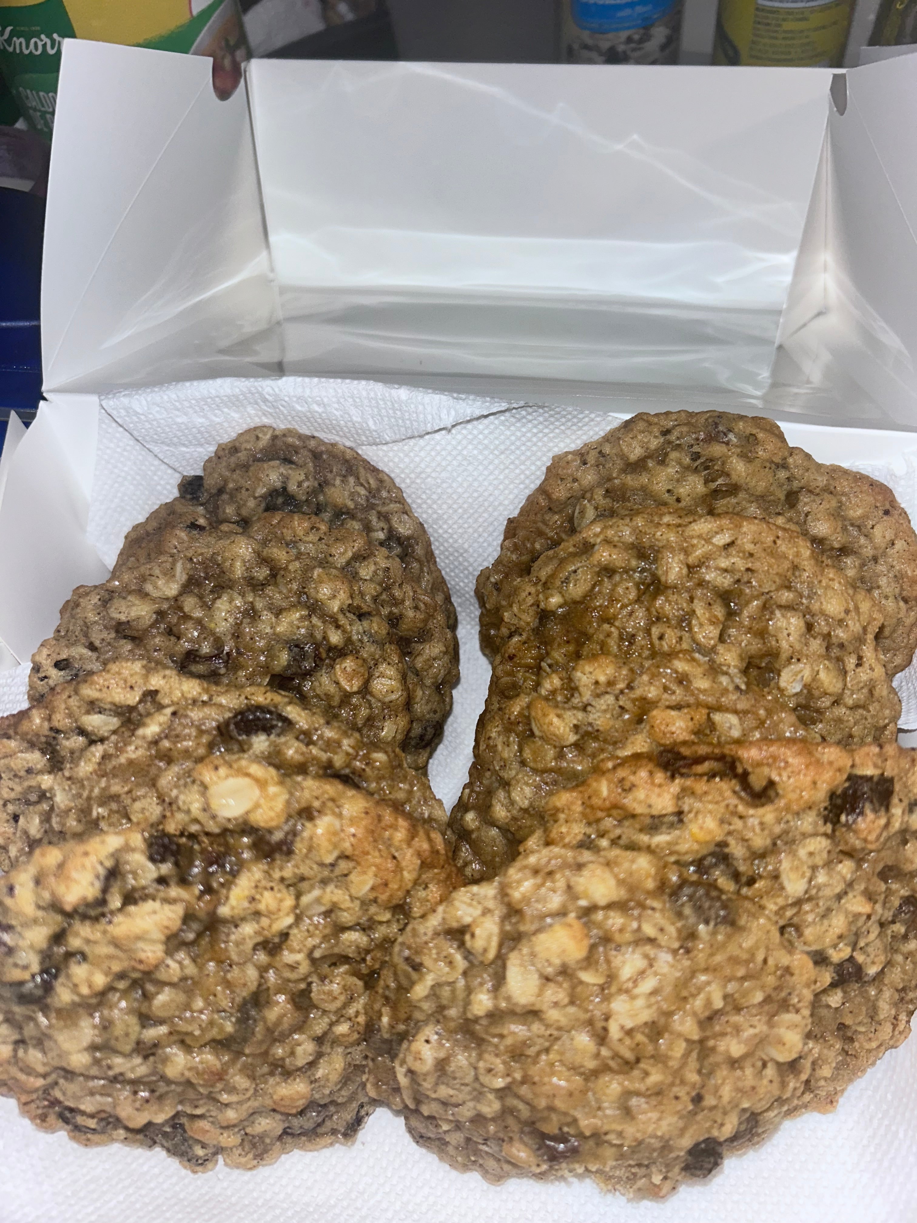 Infused Oatmeal Raisin Cookie