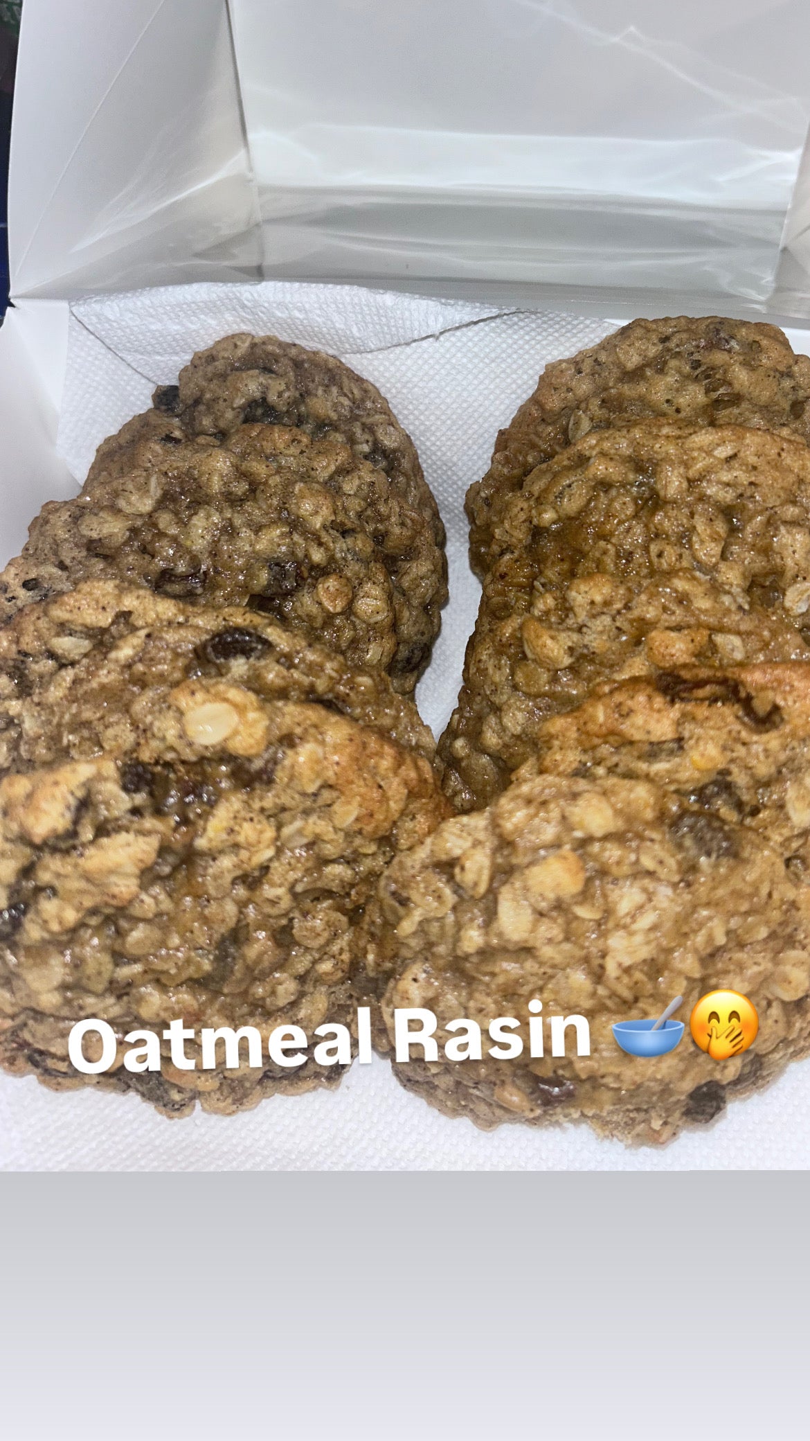 Oatmeal Raisin Cookies