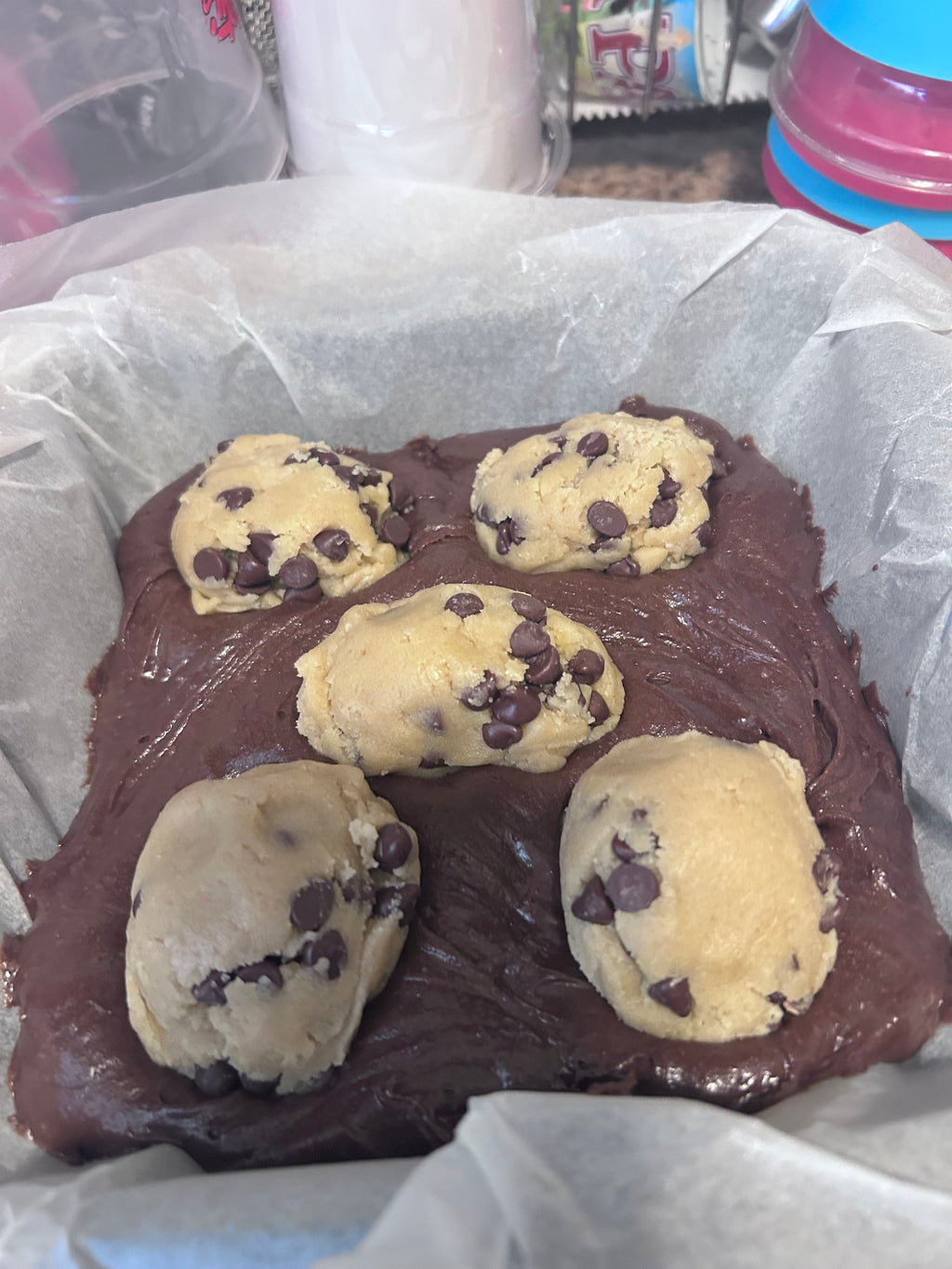 Marbled Cookie Brownie (Domino's Inspired)